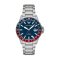 Emporio Armani Sea Explorer GMT Blue Dial Silver Steel Strap Watch For Men - AR11590