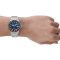 Emporio Armani Sea Explorer GMT Blue Dial Silver Steel Strap Watch For Men - AR11590