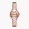 Emporio Armani Three-Hand Rose Gold-Tone Stainless Steel Watch AR11633