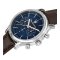 Maserati R8871618014 Epoca Chronograph Blue dial Leather Strap 42mm.
