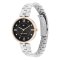 Tommy Hilfiger TH1782684 Watch Ella Ladies Black (Rain & splash resistant) นาฬิกาข้อมือผู้หญิง สี Silver