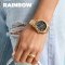 Timex TW2V61800 Legacy Rainbow Stainless Steel Bracelet Watch 36mm.