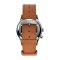Timex TW2V74000 Waterbury Traditional GMT Leather Strap Watch 39mm