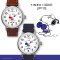 Timex TWLB57100 W21 MUAYTHAI PEANUTS RED นาฬิกาข้อมือผู้ชาย สายหนัง สีน้ำตาล หน้าปัด 40 มม.
