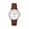 Timex TW2R72500 Waterbury Classic นาฬิกาข้อมือผู้หญิง สายหนัง สีน้ำตาล หน้าปัด 36 มม.