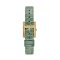 Emporio Armani AR11661 SP25 GENNI WOMEN 20 MM นาฬิกาข้อมือ นาฬิกาผู้หญิง Two-Hand Green Leather Watch