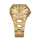 Diesel DZ4695 D-CURVE  gold-tone stainless steel  MEN 48MM  นาฬิกาข้อมือ นาฬิกา ผู้ชาย
