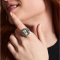 Fossil ES5344  ANALOG WATCH 7 JWL SS METAL BRACELET แหวนนาฬิกา