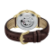 Fossil ME3286  Townsman Automatic Dark Brown Leather Watch 44MM นาฬิกาข้อมือ นาฬิกาผู้ชาย