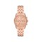 Michael Kors MK7531 Mini Ritz Chronograph Rose Gold Dial Rose Gold-Tone Stainless Steel Strap Ladies Watch 35 MM นาฬิกาข้อมือ  นาฬิกาผู้หญิง