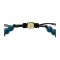 Fossil Men  Superman x Fossil Navy Blue Stainless Steel Beaded Bracelet - JFC04891998 กำไลข้อมือ