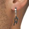 DIESEL JEWELRY DX1418931  EARRINGS BASE METAL WITH CZ ต่างหู