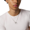 DIESEL JEWELRY DX1644040 สร้อยคอจี้สแตนเลส สี: เงิน สร้อยคอ