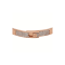 Emporio Armani Rose Gold-Tone Stainless Steel with Crystals Setted Bangle Bracelet EGS3089221