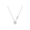 Michael Kors Sterling Silver CZ Pendant Necklace MKC1208AN040