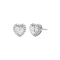 Michael Kors Sterling Silver Heart Stud Earrings MKC1519AN040