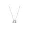 Michael Kors Sterling Silver Interlocking Necklace MKC1554AN040