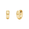 Michael Kors 14K Gold-Plated Sterling Silver Huggie Earrings MKC1599AA710