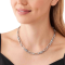 ichael Kors Platinum-Plated Empire Link Chain Necklace MKJ828400040