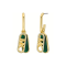 Michael Kors 14K Gold-Plated Tiger's Eye Empire Charm Drop Earrings MKJ8293MP710