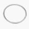 Michael Kors Platinum-Plated Thin Bangle Bracelet MKJ831100040