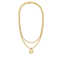 Michael Kors  JEWELRY   MKJ8500710 Premium Gold Tone Necklace สร้อยคอ