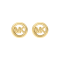 Michael Kors  JEWELRY   MKJ8507710 Premium Gold Tone Earring  ต่างหู