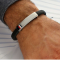 TOMMY HILFIGER THJ2790349 FLAT BRAIDED MEN BRACELET JEWELRY สร้อยข้อมือ