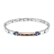 Maserati Jewellery JM224ATZ38  CERAMIC BR BLU CER&IP RG+BLUE BRACELET BASE สร้อยข้อมือ