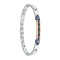 Maserati Jewellery JM224ATZ38  CERAMIC BR BLU CER&IP RG+BLUE BRACELET BASE สร้อยข้อมือ