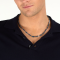 Maserati Jewellery JM226ATZ73  CERAMIC NECKL SS BLUE NECKLACE MEN STEEL สร้อยคอ