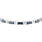 Maserati Jewellery JM226ATZ82  CERAMIC BR SS YG BLUE BRACELET BASE สร้อยข้อมือ
