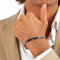 Maserati Jewellery JM423ATZ30  MASERATI BR.YG+BLKW/BLKCERAMIC BRACELET BASE สร้อยข้อมือ