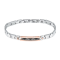 Maserati Jewellery JM423ATZ32  MASERATI BR.BLACK CERAMIC+IPRG BRACELET BASE สร้อยข้อมือ