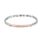 Maserati Jewellery JM424AVD59  ICONIC BR SS RG CRYSTAL 18+3.5CM BRACELET BASE สร้อยข้อมือ