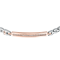 Maserati Jewellery JM424AVD59  ICONIC BR SS RG CRYSTAL 18+3.5CM BRACELET BASE สร้อยข้อมือ