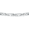 Maserati Jewellery JM424AVD59  ICONIC BR SS RG CRYSTAL 18+3.5CM BRACELET BASE สร้อยข้อมือ