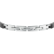 MASERATI JEWELRY JM426ATZ100 CERAMIC BR SS BLACK 19+3CM สร้อยข้อมือ
