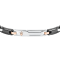 MASERATI JEWELRY JM426ATZ93 CERAMIC BR SS RG CERAMIC BLACK 18.5+3CM สร้อยข้อมือ