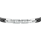 MASERATI JEWELRY JM426ATZ93 CERAMIC BR SS RG CERAMIC BLACK 18.5+3CM สร้อยข้อมือ