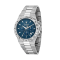 MASERATI R8873640029 SFIDA 41MM CHR BLUE DIA SS BR Men watch นาฬิกาข้อมือ นาฬิกา ผู้ชาย