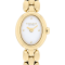 COACH CO14504735 SAMMY นาฬิกา นาฬิกาข้อมือ นาฬิกาผู้หญิง 22.5mm Yellow Gold Tone Ladies Watch