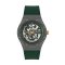 Beverly Hills Polo BP3380X.077 นาฬิกาข้อมือผู้ชาย Automatic สายซิลิโคน สีเขียว