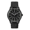 Timex TW2R68200 MK1 Steel นาฬิกาข้อมือผู้ชาย สายหนัง สีดำ หน้าปัด 40 มม.