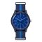 Timex TW2T25100 MK1 Aluminum California นาฬิกาข้อมือผู้ชาย สายผ้า สีน้ำเงิน หน้าปัด 40 มม.