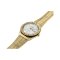 Timex TW2U95800 WOMENS Q นาฬิกาข้อมือผู้หญิง สายสแตนเลส สีทอง หน้าปัด 36 มม.