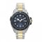 Timex W22 HARBOR 43MTWOTONE BLUEนาฬิกาข้อมือผู้ชายและผู้หญิง สีเงิน/น้ำเงิน