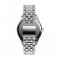 Timex W22 PEANUTS X WATERB SILVERนาฬิกาข้อมือผู้ชายและผู้หญิง สีเงิน/ชมพู