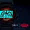 Timex TW2V51000 Stranger Things Atlantis นาฬิกาข้อมือผู้ชาย สายเรซิ่น สีดำ หน้าปัด 40 มม.