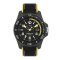 TIMEX TW2V66200 Expedition North® Freedive Ocea นาฬิกาข้อมือผู้ชาย สายผลิตจากวัสดุใต้ทะเลลึก สีดำ/เหลือง  หน้าปัด 46 มม.